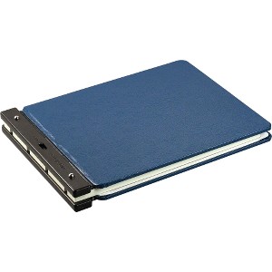 Wilson Jones&reg; Nomad&reg; Vinyl-Guarded&reg; Binder, Toplock, 9 1/4" x 11 7/8", Light Blue