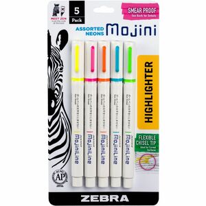 Zebra Pen Mojini Single Ended Highlighters