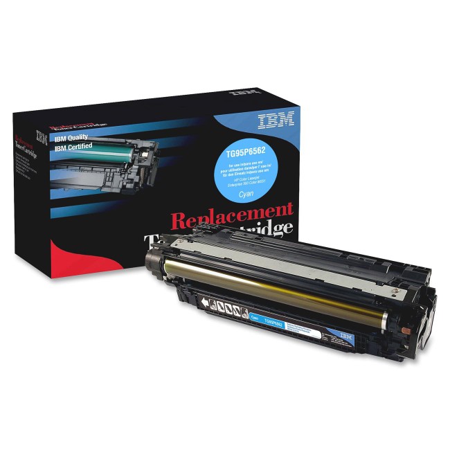 IBM Remanufactured Laser Toner Cartridge - Alternative for HP 507A (CE401A) - Cyan - 1 Each - 6000 Pages IBM Remanufactured Laser Toner Cartridge - Alternative for HP 507A (CE401A) - Cyan - 1 Each - 6000 Pages