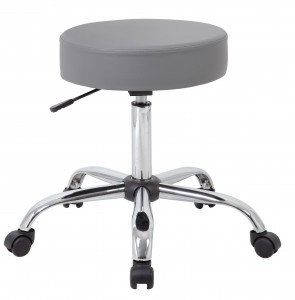 Boss Grey Antimicrobial Medical Stool