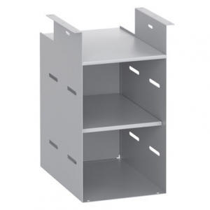 OfficeSource | Metal Open Hanging Storage | Open Hanging Storage with Shelf
