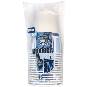DC9MW032015AGI AJM 9 Oz. ModernWare Paper Cup (15-Count)