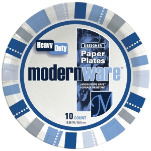DP10MW032010AGI AJM 10 In. ModernWare Paper Plate (10-Count)