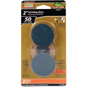 2229 Gator Surface 2 In. 50 Grit Grinding Surface Conditioning Sanding Disc (3-Pack)
