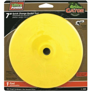 3020 Gator Quick Change 7 In. Angle Grinder Backing Pad
