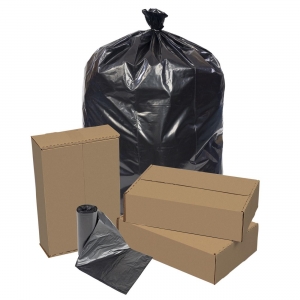 EC415415K All-Pro Industrial Repro Liner, 55 Gal, 1.5mil, Black