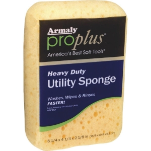 00009 Armaly ProPlus 6.25 In. x 4.25 In. Yellow Heavy Duty Sponge