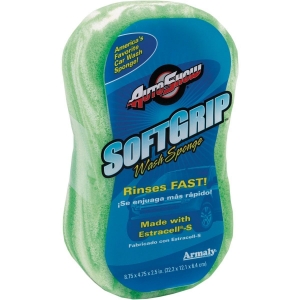 11802 Armaly AutoShow 8.75 In. x 4.75 In. Soft Grip Green Sponge
