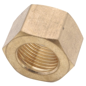 30061-03 Anderson Metals 3/16 In. Brass Compression Nut (3-Pack)