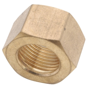 30061-08 Anderson Metals 1/2 In. Brass Compression Nut (2-Pack)