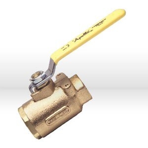 77-107-01 Apollo Full Port Bronze Ball Valve,1-1/2",Non-Locking Handle