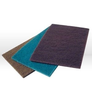 07447 Arc Abrasives,Abrasive Hand Pad,6"x9",Non-woven,Maroon