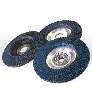 10816FF Arc Abrasives Flap Disc,4.5"x5/8"-11,Type 27,80 Grit