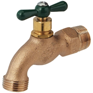 302LF Arrowhead Brass 3/4 In. MIP X 3/4 In. Male Hose Thread Standard Hose Bibb