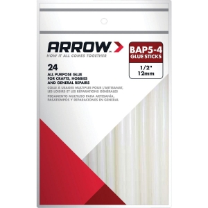 BAP5-4 Arrow 4 In. Standard Clear Hot Melt Glue (24-Pack)