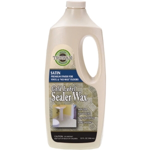887130027 Trewax 32 Oz. Gold Label Satin Finish Floor Sealer Wax