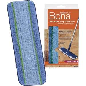 AX0003495 Bona PowerPlus 4 In. W. x 15 In. L. Microfiber Pad Mop Refill