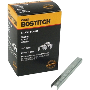 STCR50191/4-6M Bostitch Powercrown Hammer Tacker Staple, 1/4 In. (6000-Pack)