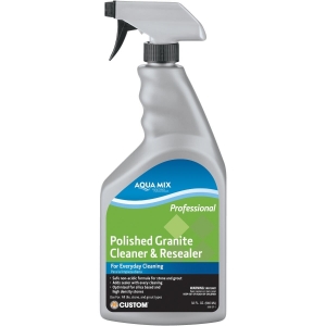 AMGCRQT Aqua Mix 1 Qt. Polished Granite Cleaner & Resealer