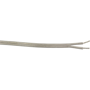 600006621 Coleman Cable 250 Ft. 18/2 Silver Lamp Cord
