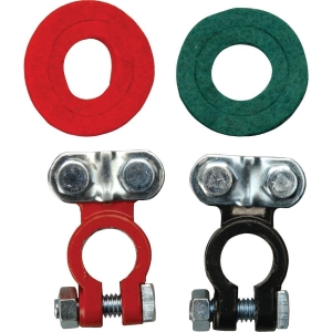 903C-2 Road Power Top Post Color-Coded Battery Terminal (1-Pair)