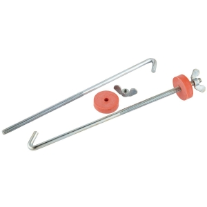 966-8 Road Power J Style Bolt 8 In. Battery Hold Down (2-Count)