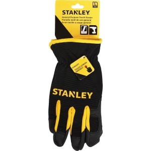 S77631 Stanley Men's Large Synthetic Fabric Touch Screen High Performance Glove