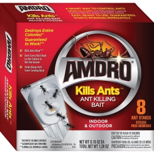 100531828 Amdro 1.28 Oz. Solid Ant Bait Stake (8-Pack)