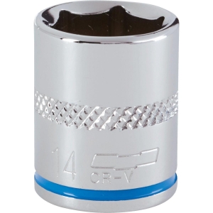 302646 Channellock 1/4 In. Drive 14 mm 6-Point Shallow Metric Socket
