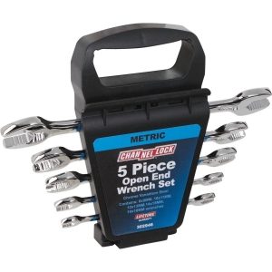 302946 Channellock Metric Open End Wrench Set (5-Piece)