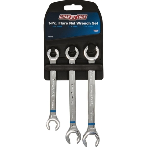 303012 Channellock Metric 6-Point Flare Nut Wrench Set (3-Piece)