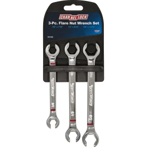 351452 Channellock Standard 6-Point Flare Nut Wrench Set (3-Piece)