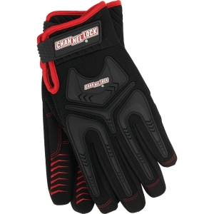 MAC-2890 XL Channellock Men's XL Synthetic Leather Heavy-Duty Mechanics Glove, Black