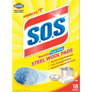 98018 S.O.S. Scouring Pad (18 Count)