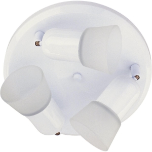 ICW53WH Home Impressions 5 Series 3-Bulb White Ceiling or Wall Light Fixture