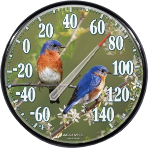 01598A1 Acurite 12-1/2" Fahrenheit -60 To 140 Outdoor Wall Thermometer