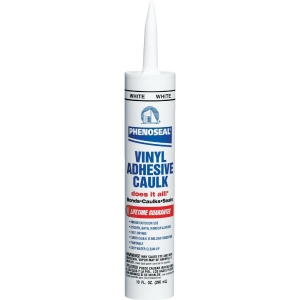 00005 Phenoseal 10 Oz. White Vinyl Adhesive Caulk