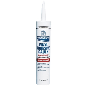 00006 Phenoseal 10 Oz. Translucent Vinyl Adhesive Caulk