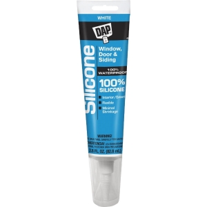 00752 DAP 2.8 Oz. Window, Door & Siding Silicone Sealant, White