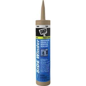 00810 DAP Side Winder 10.1 Oz. Advanced Siding & Window Polymer Sealant, Tan