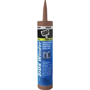 00823 DAP Side Winder 10.1 Oz. Advanced Siding & Window Polymer Sealant, Cedar