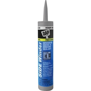 00835 DAP Side Winder 10.1 Oz. Advanced Siding & Window Polymer Sealant, Medium Gray