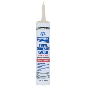 02102 Phenoseal 10 Oz. Almond Vinyl Adhesive Caulk