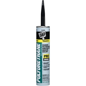 18816 DAP 10.1 Oz. Premium Polyurethane Construction Adhesive Sealant, Black