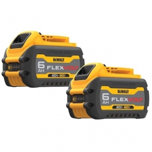 DCB606-2 FLEXVOLT? 20/60V MAX* 6Ah Battery, 2-Pack