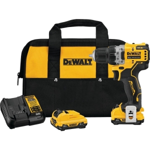 DCD701F2 DEWALT XTREME 12-Volt MAX XR Lithium-Ion 3/8 In. Brushless Cordless Drill/Driver Kit