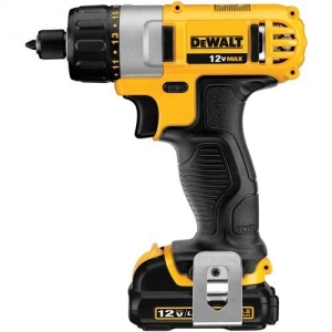 DCF610S2 DeWalt 12V MAX* Lithium Ion 1/4" Screwdriver Kit