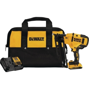 DCN660D1 DEWALT 20 Volt MAX XR 16-Gauge 2-1/2 In. Angled Cordless Finish Nailer Kit