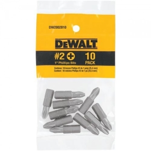 DW2002B10 DeWalt Screw Driving,#2 Phillips Insert Bit Tip