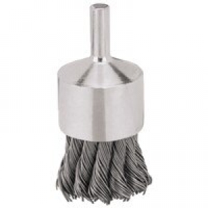 DW49057 DeWalt Wire Wheel,1"x1/4" XP .020 Stainless Knot Wire End Brush